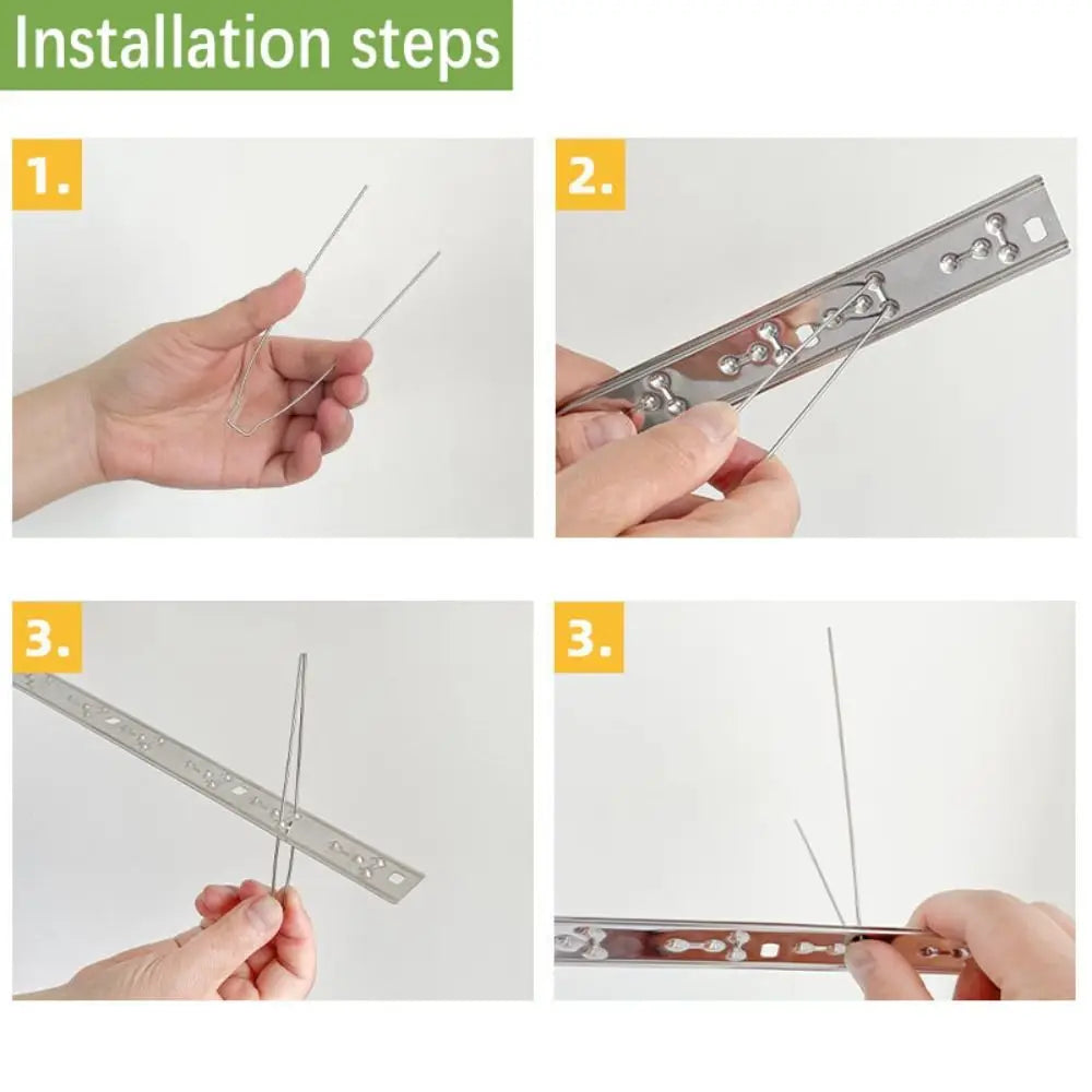 Stainless Steel Bird Spikes 25/33/50cm – Rust-Proof Deterrent