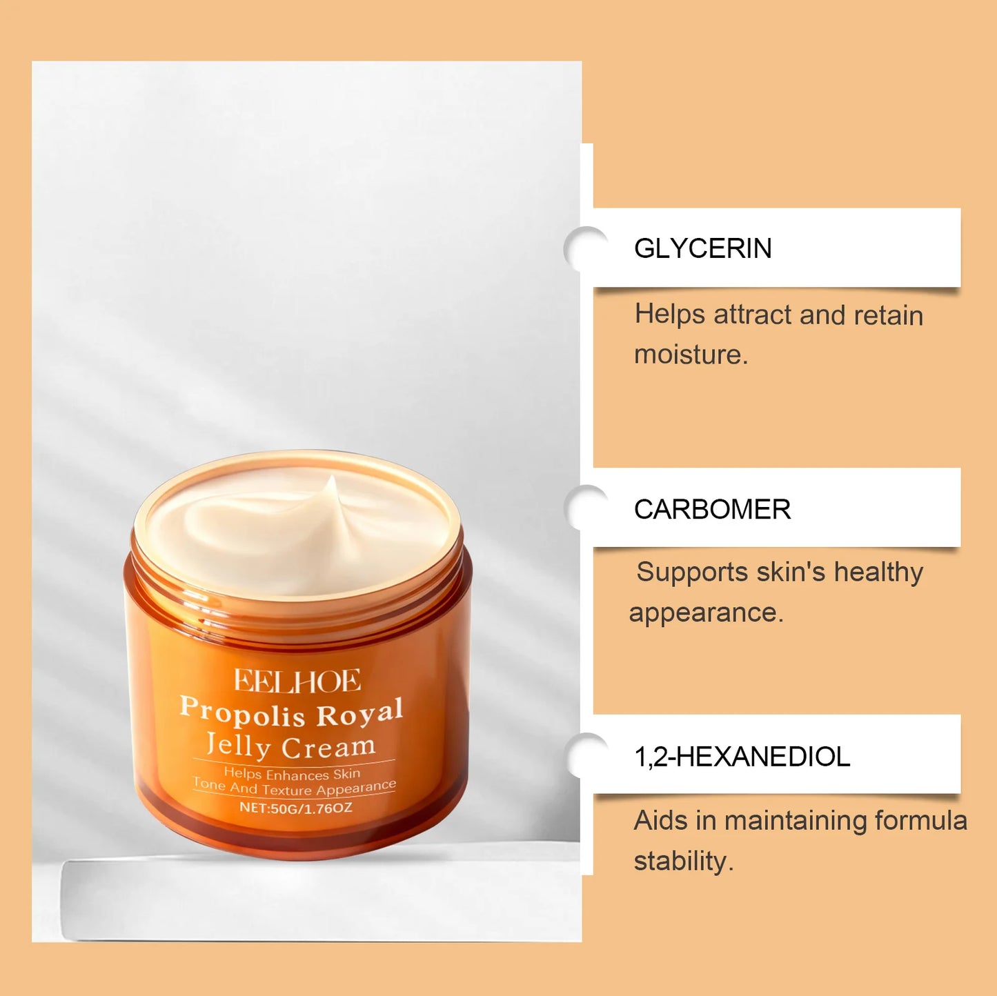 Royal Jelly Body Lotion – Brightening & Hydrating Skin Cream