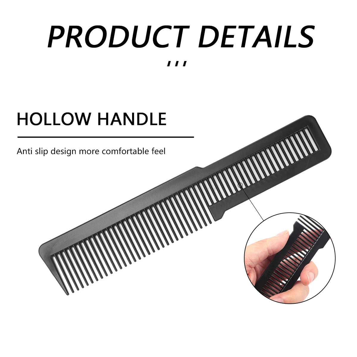 Professional Hair Stylist Plastic Anti-Static Hairdressing Comb Ultra Thin Salon Barber Shop Styling Tools Hair Coloring Comb Peaceful Pleasures Health and Wellness