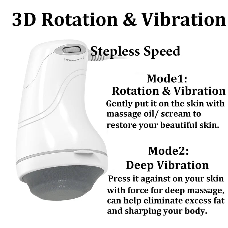 Home Appliance Massager, Multifunctional Household Massager, Abdominal Massage, Unisex, Full-Body Comfort Massager, Adjustable Multi-Speed Massage, Equipped with 8 Massage Heads, Suitable for Full-Body Relaxation, Muscle Rela Peaceful Pleasures Health and Wellness