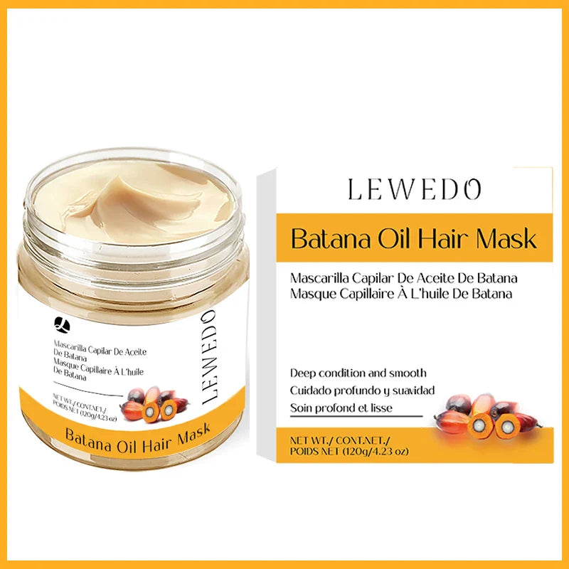 LEWEDO Batana Oil Hair Mask – Deep Conditioner for Dry Hair