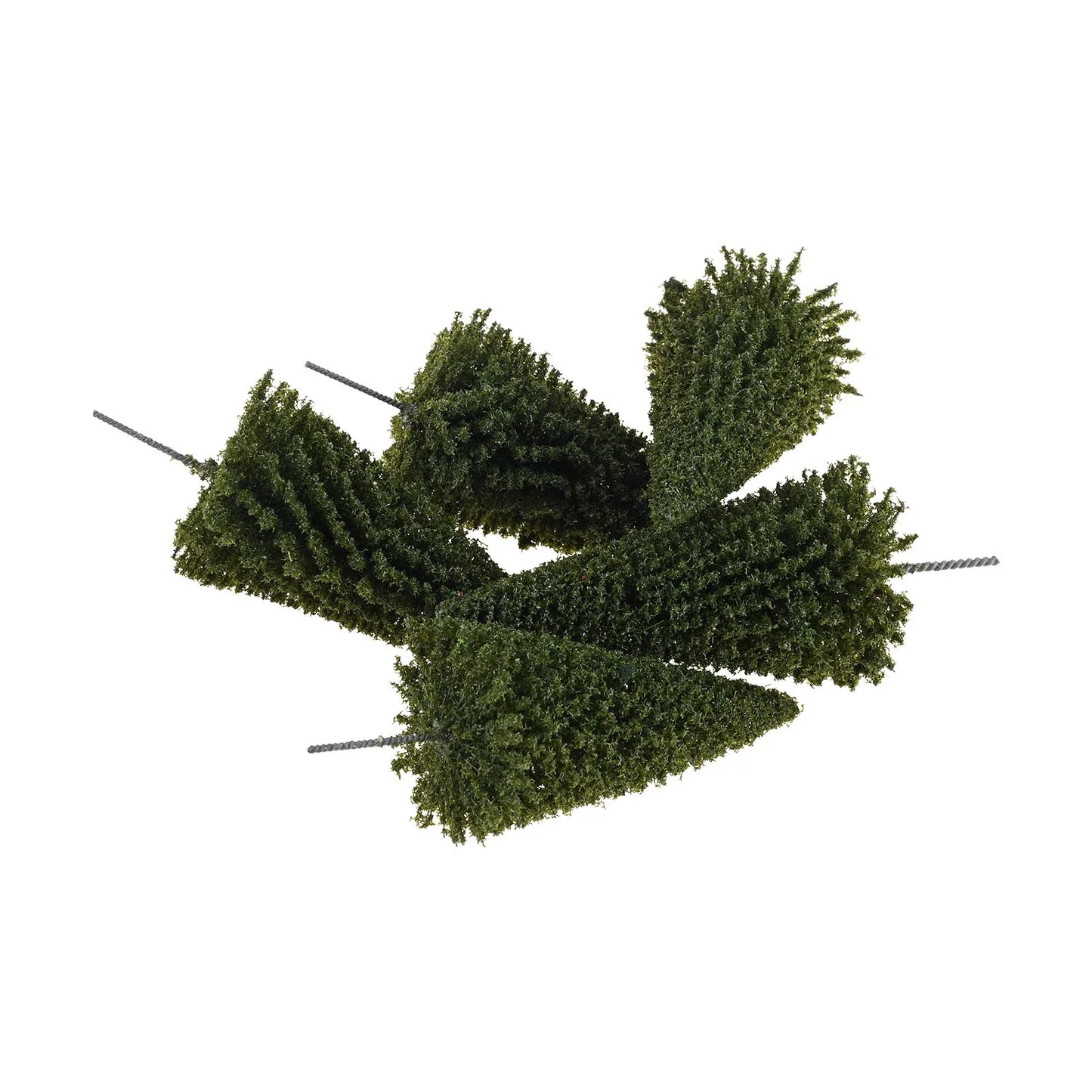 20Pcs Spruce Miniature Trees for Model Layouts & Dioramas