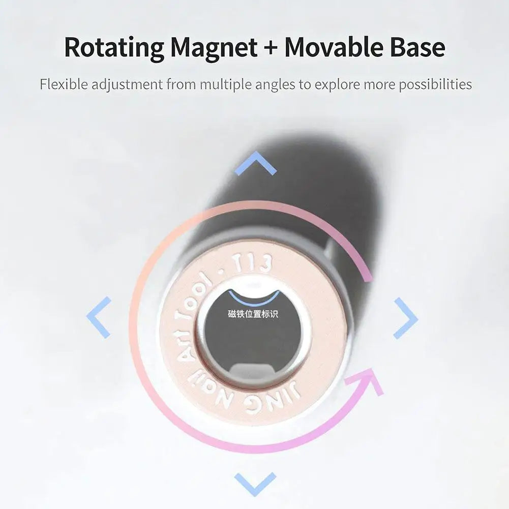 Rotating Cat Eye Nail Magnet UV/LED Gel Nail Lamp