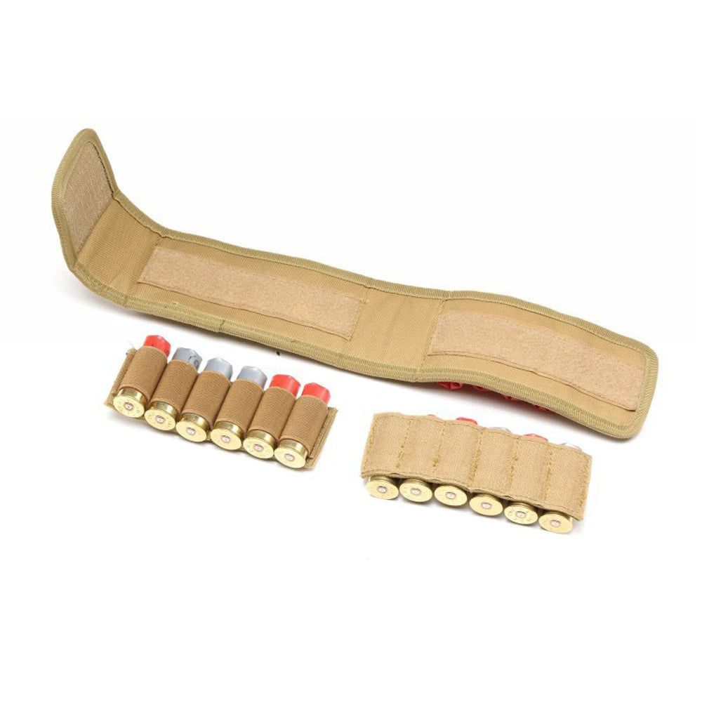 Tactical Hunting Cartridge Holder, 16-Round Shotgun Storage Pouch, Molle Style Magazine & Accessory Bag for Gun Gear Peaceful Pleasures Health and Wellness