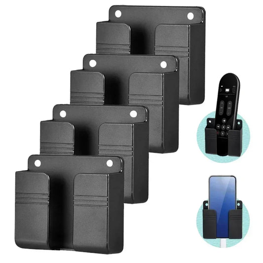 Wall Mounted Punch-Free Organizer – Phone & Remote Holder Wall Storage Organizer Oasis Select