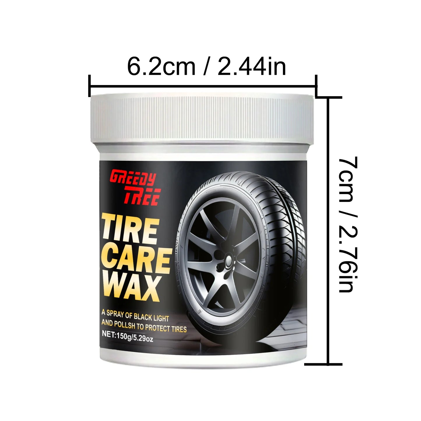 Tire Shine Spray & Dressing – High Gloss UV Protection Polish