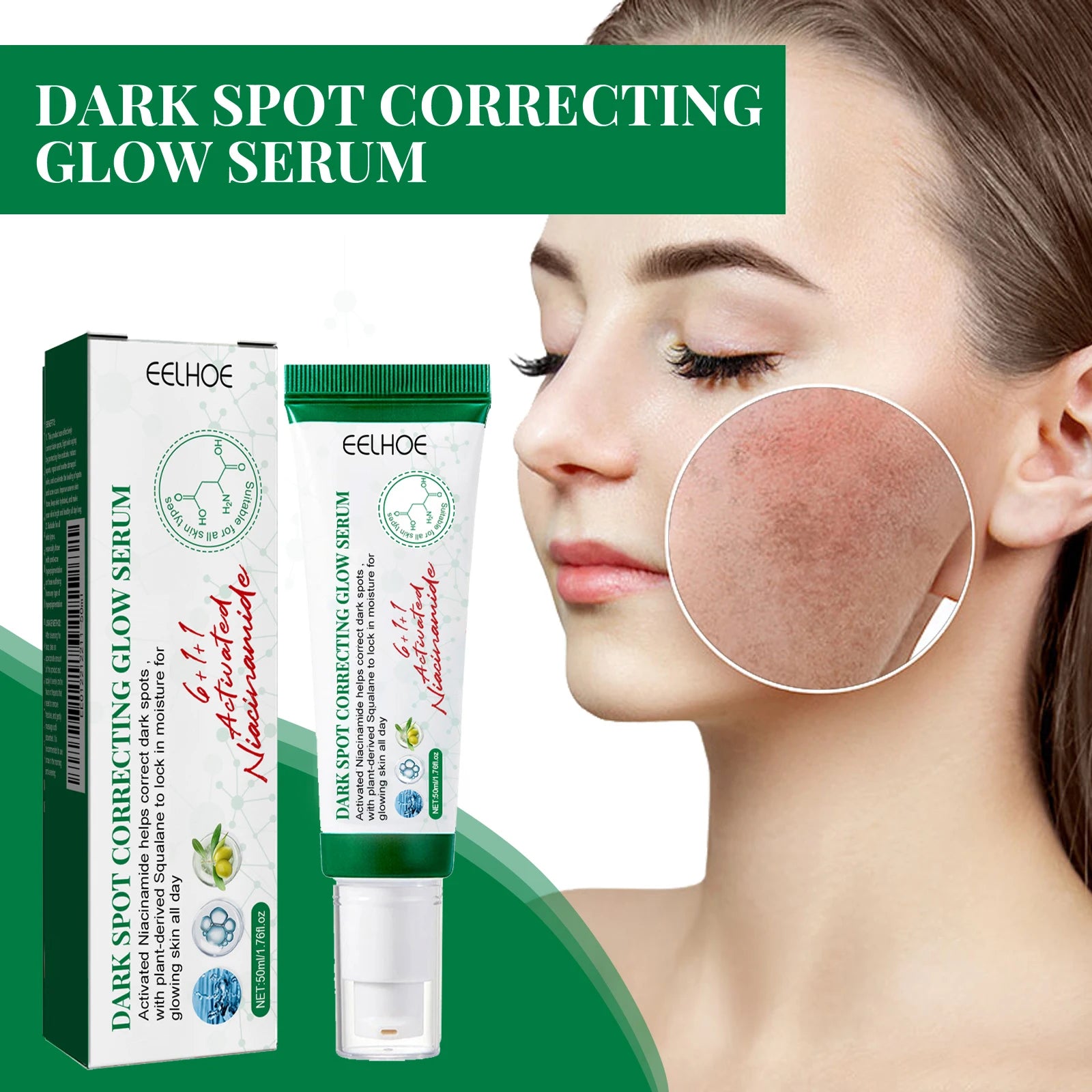 Niacinamide Dark Spot Corrector Serum – Brightening Essence Peaceful Pleasures Health and Wellness