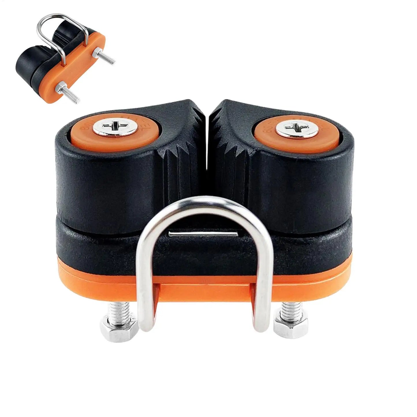 Carbon Fiber Cam Cleat Ball Bearing Rope Lock | Marine & Kayak