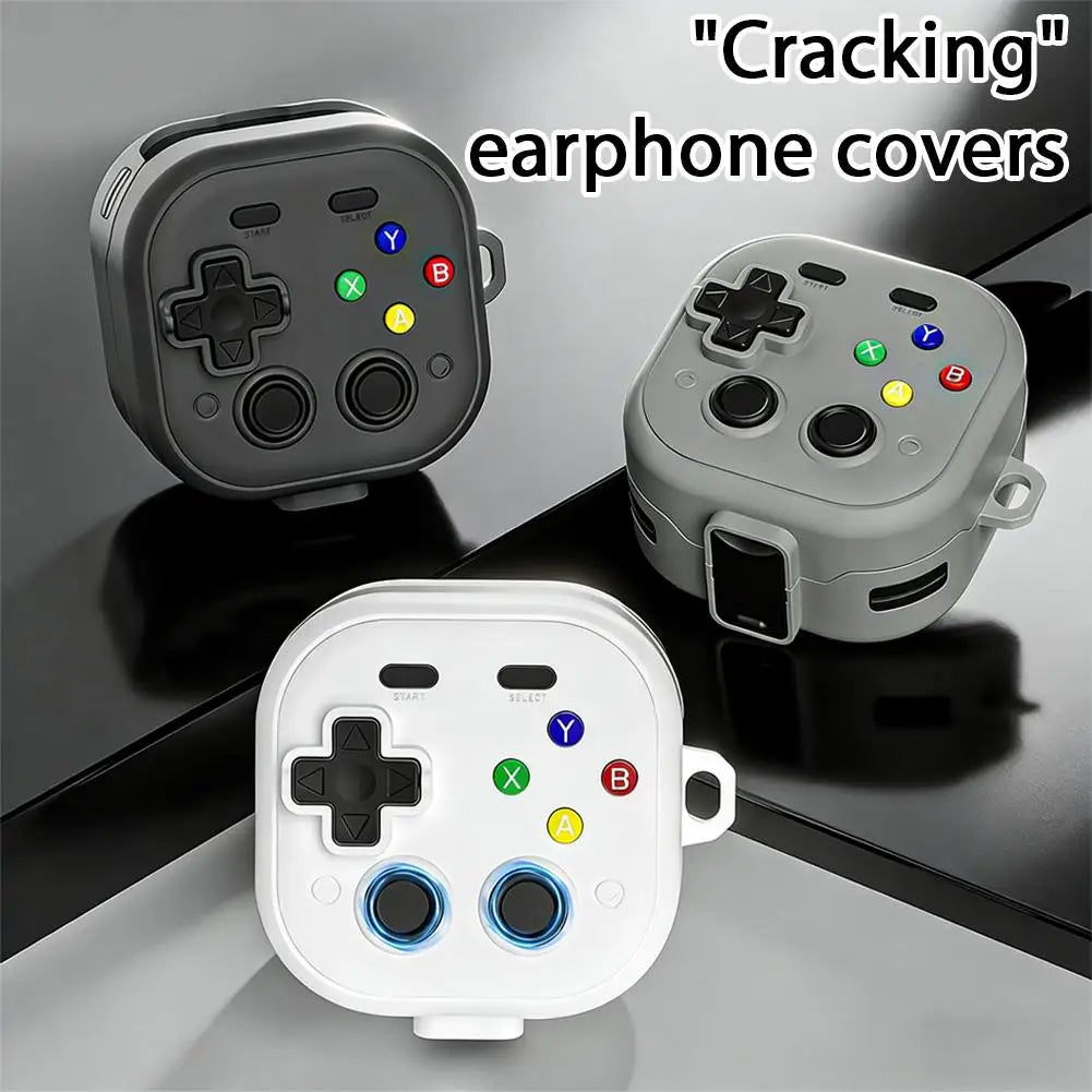 New For Samsung Galaxy Buds 4/4 Pro （2026）Cases Game Controller Design Protective Case With Cleaning Kit For Galaxy Buds4/4Pro Peaceful Pleasures Health and Wellness