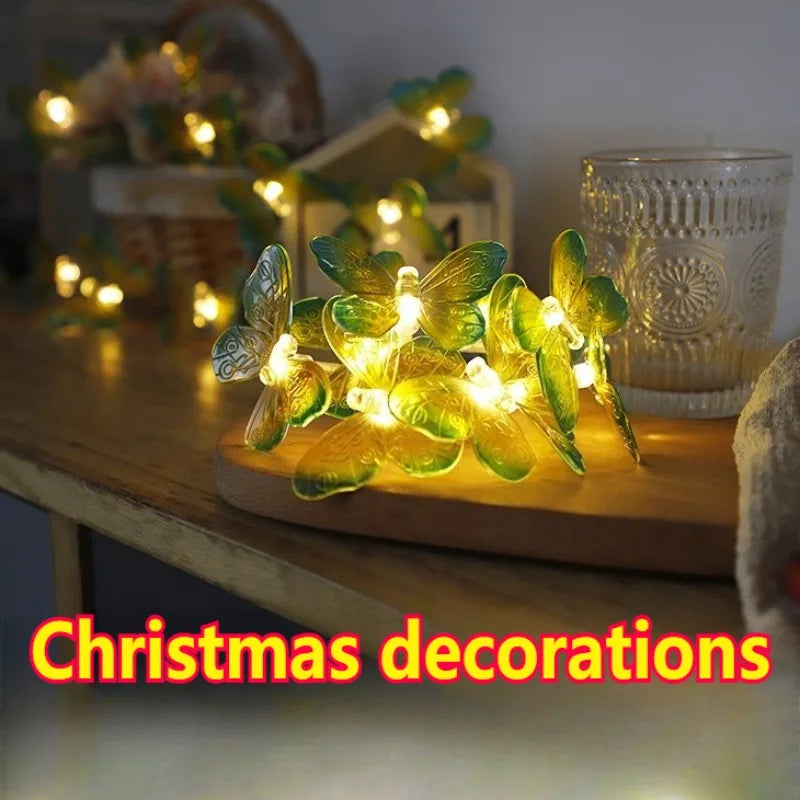Butterfly LED String Lights Battery Powered – Home & Party Decor