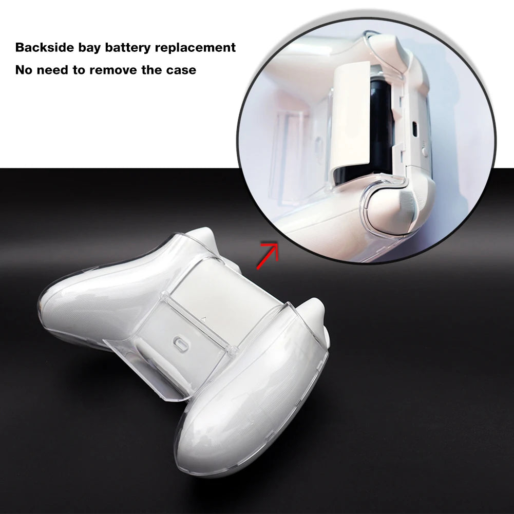 Clear Shockproof Case for Xbox Series X/S Controller | PC Shell
