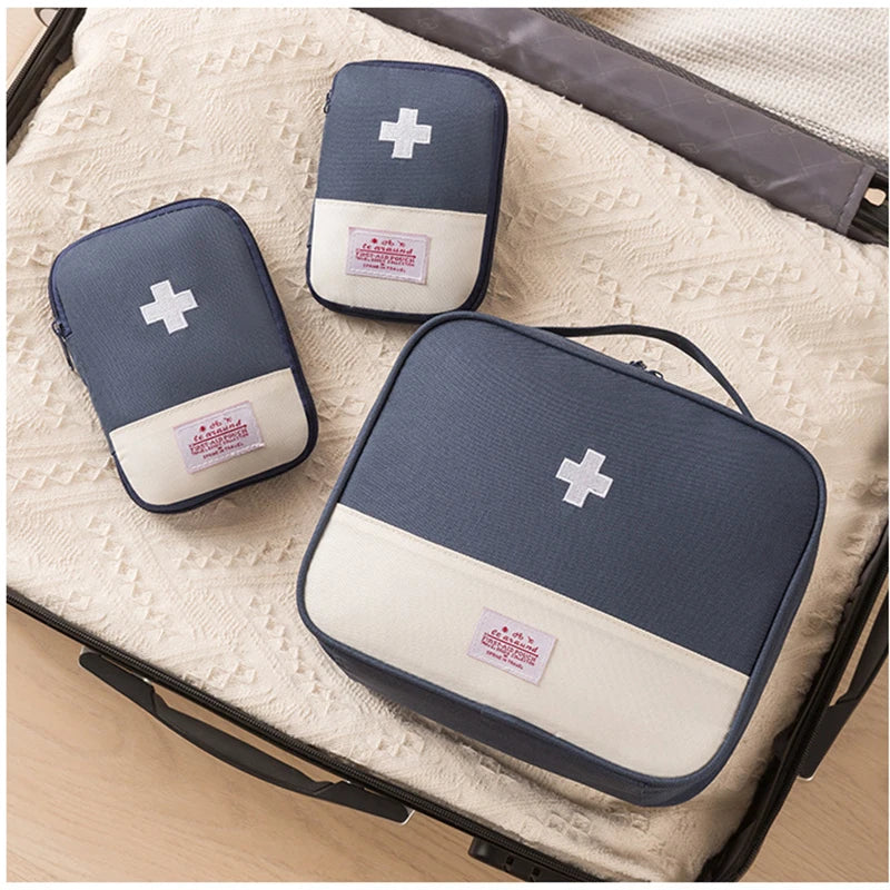 Portable First Aid Kit Bag – Travel, Outdoor & Home Emergency