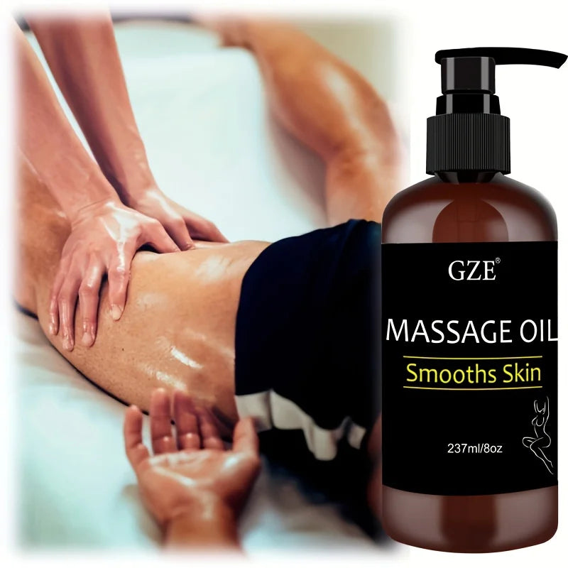 GZE Collagen & Stem Cell Body Massage Oil – Firming Moisturizer