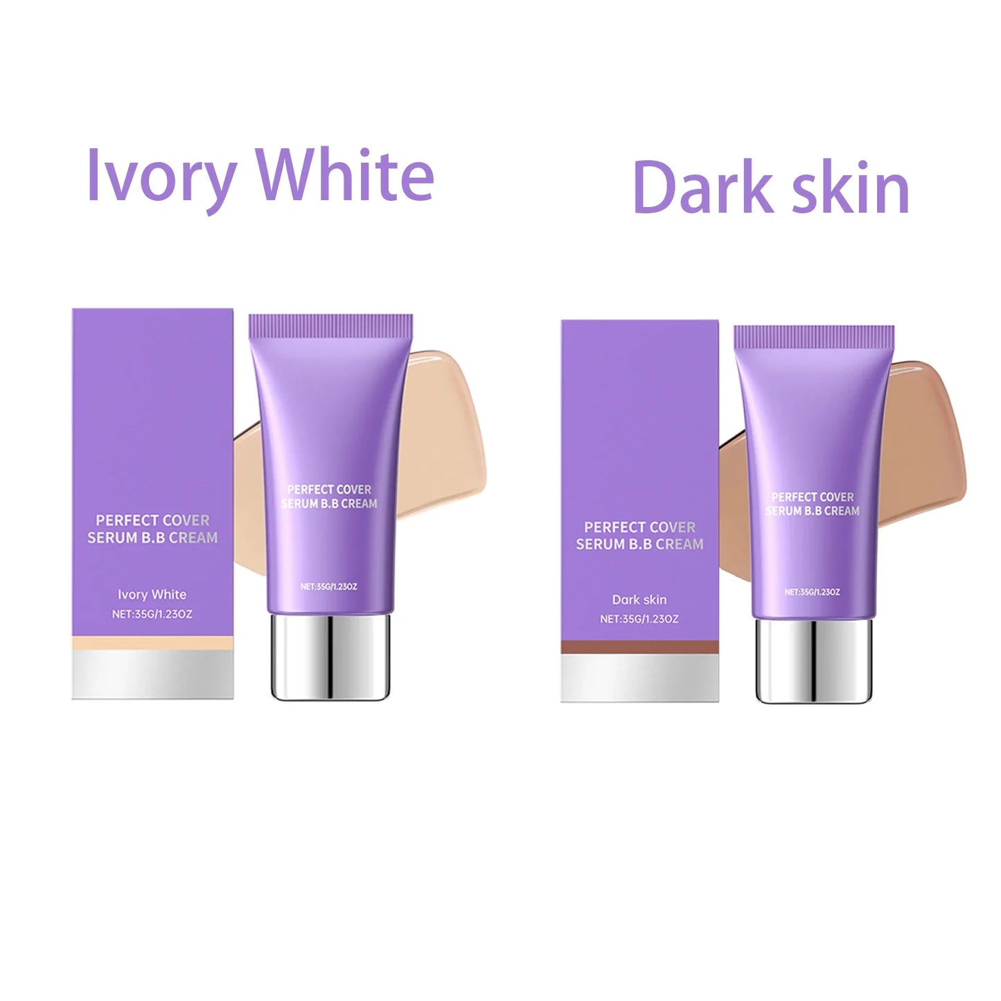 2-in-1 BB Cream Serum – Lightweight Foundation & Concealer