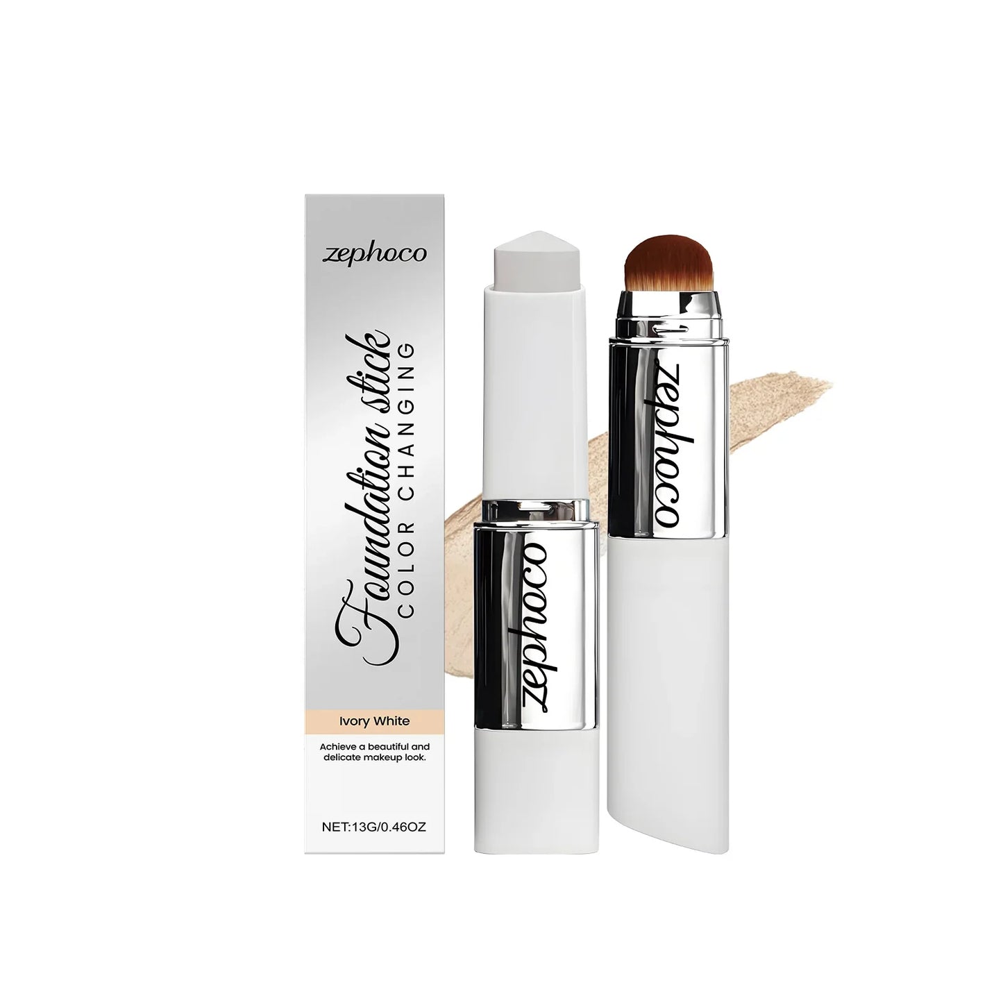 2-in-1 Color-Changing Foundation Stick & Concealer | Matte