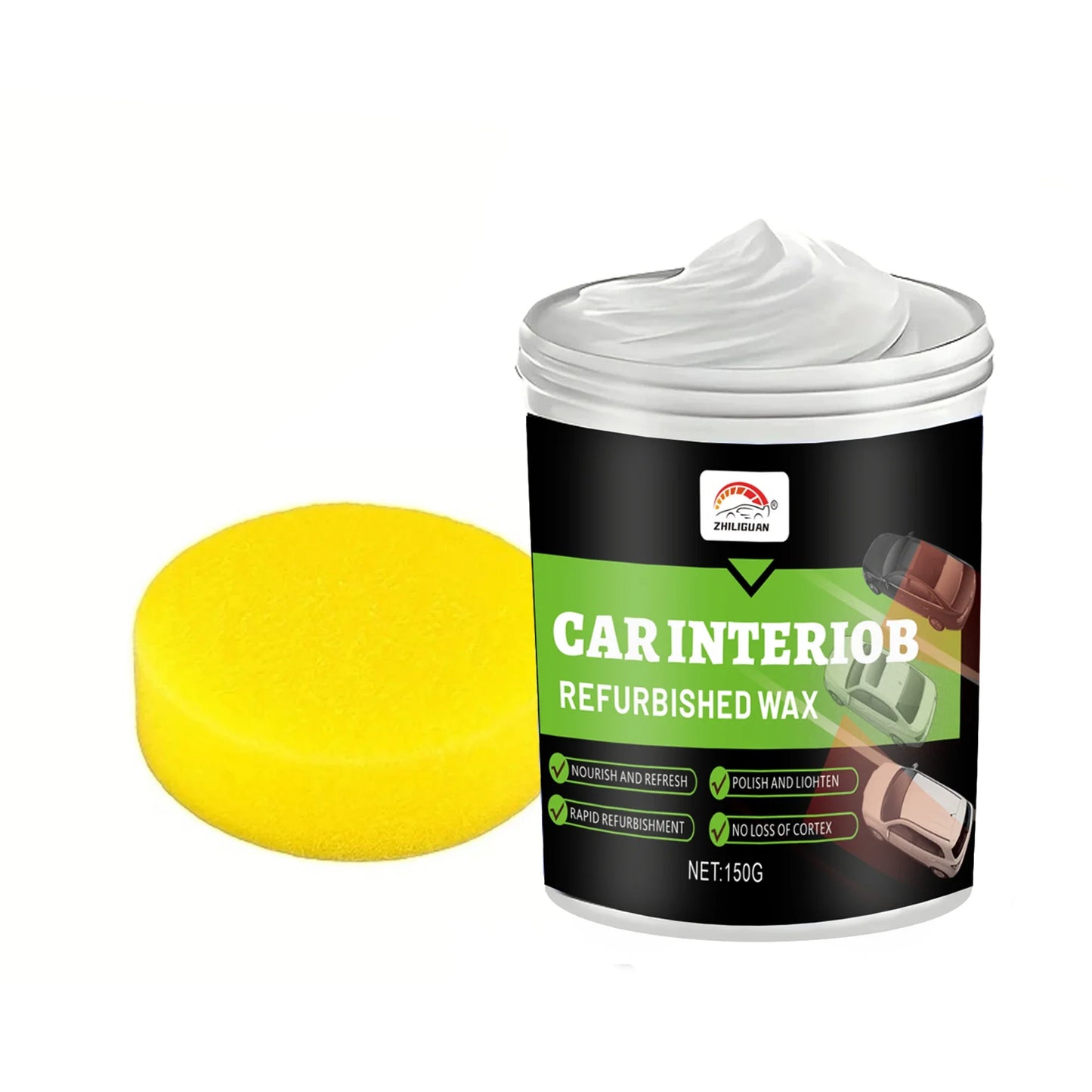 Car Plastic Repair Wax – Dashboard, Tire & Scratch Restorer