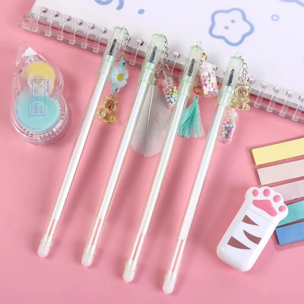 Bear Drifting Bottle Erasable Gel Pen – Cute Girl Stationery