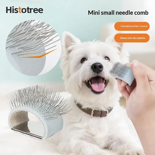 Pet Mini Needle Comb | Portable Finger Comb for Dogs & Cats Pet Grooming Comb Peaceful Pleasures Health and Wellness