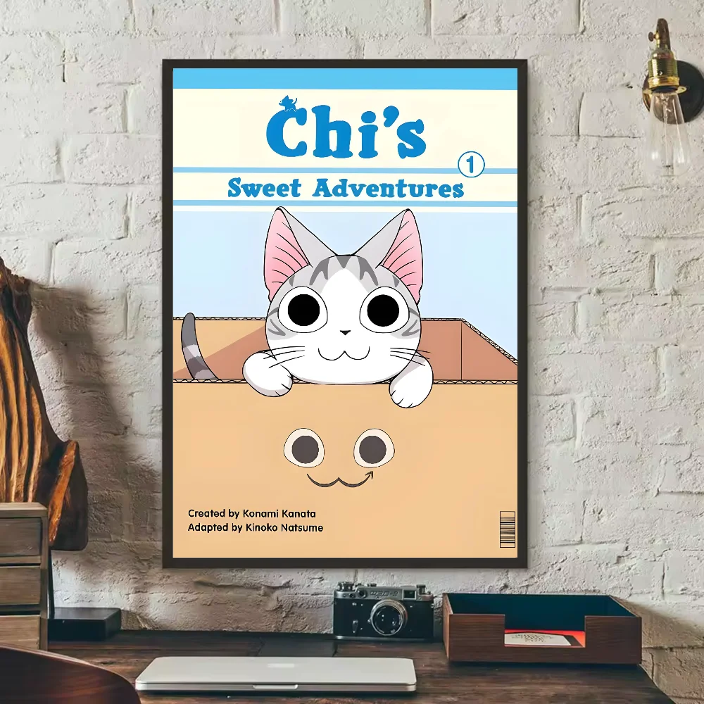 C-Chi S S-Sweet Homes Poster HD art sticky wall waterproof home living room bedroom bar aesthetic decoration Peaceful Pleasures Health and Wellness z5 15X20cmNoframe