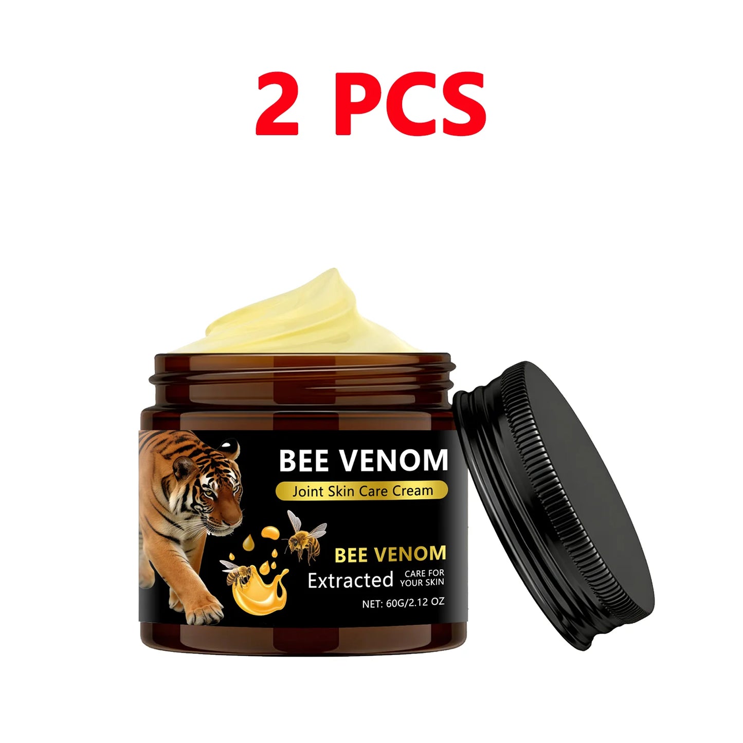 Tiger Bee Venom Joint Care Cream – Hydrating Body Moisturizer