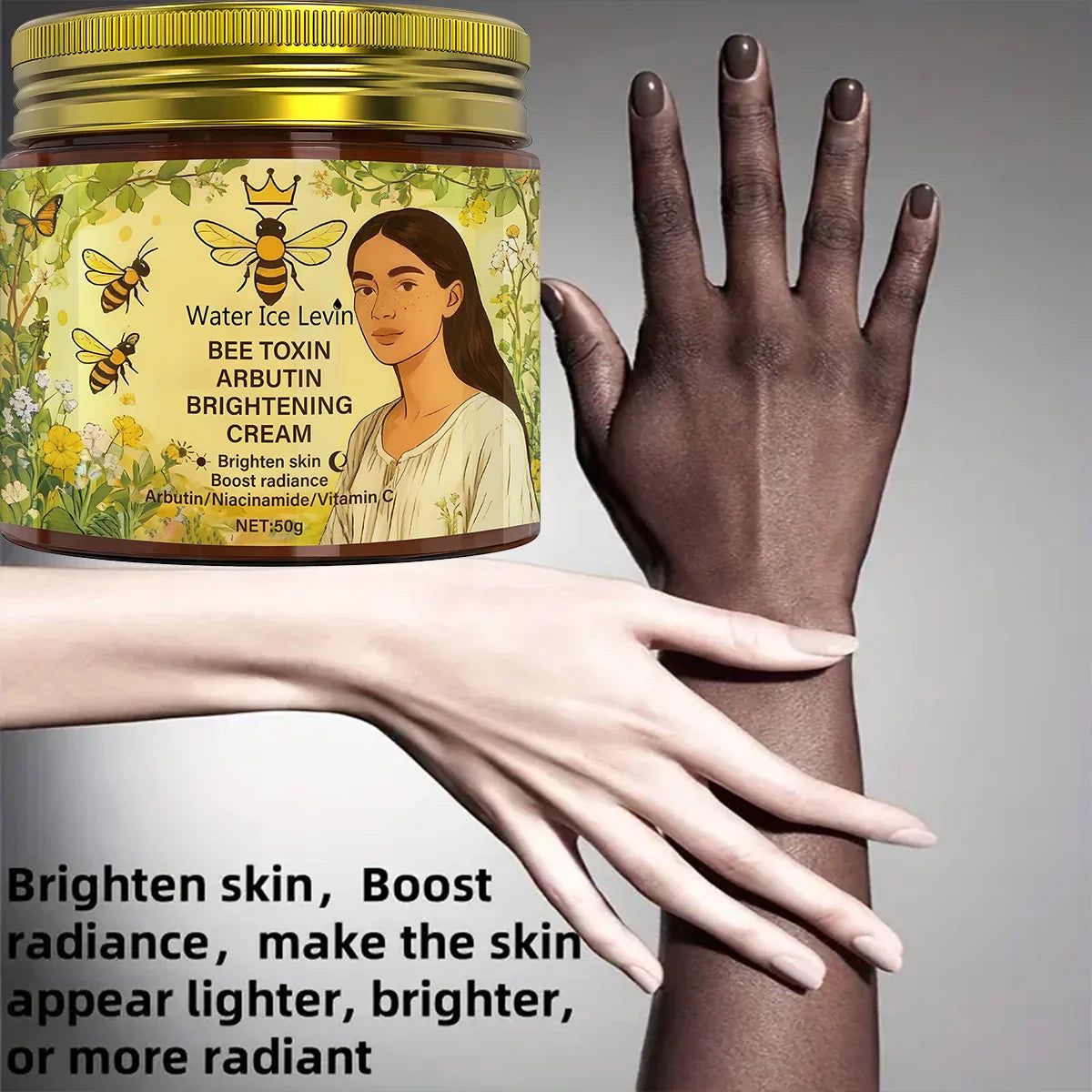 Bee Toxin & Arbutin Brightening Cream | Retinol Moisturizer