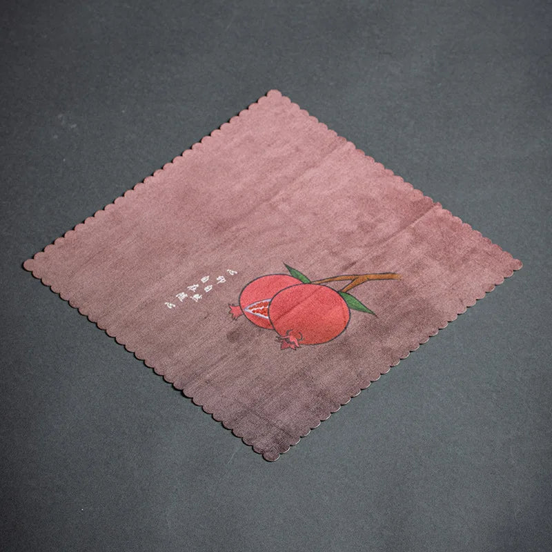 Hand-Painted Chinese Classical Kitchen Tea Towels | Cotton Linen