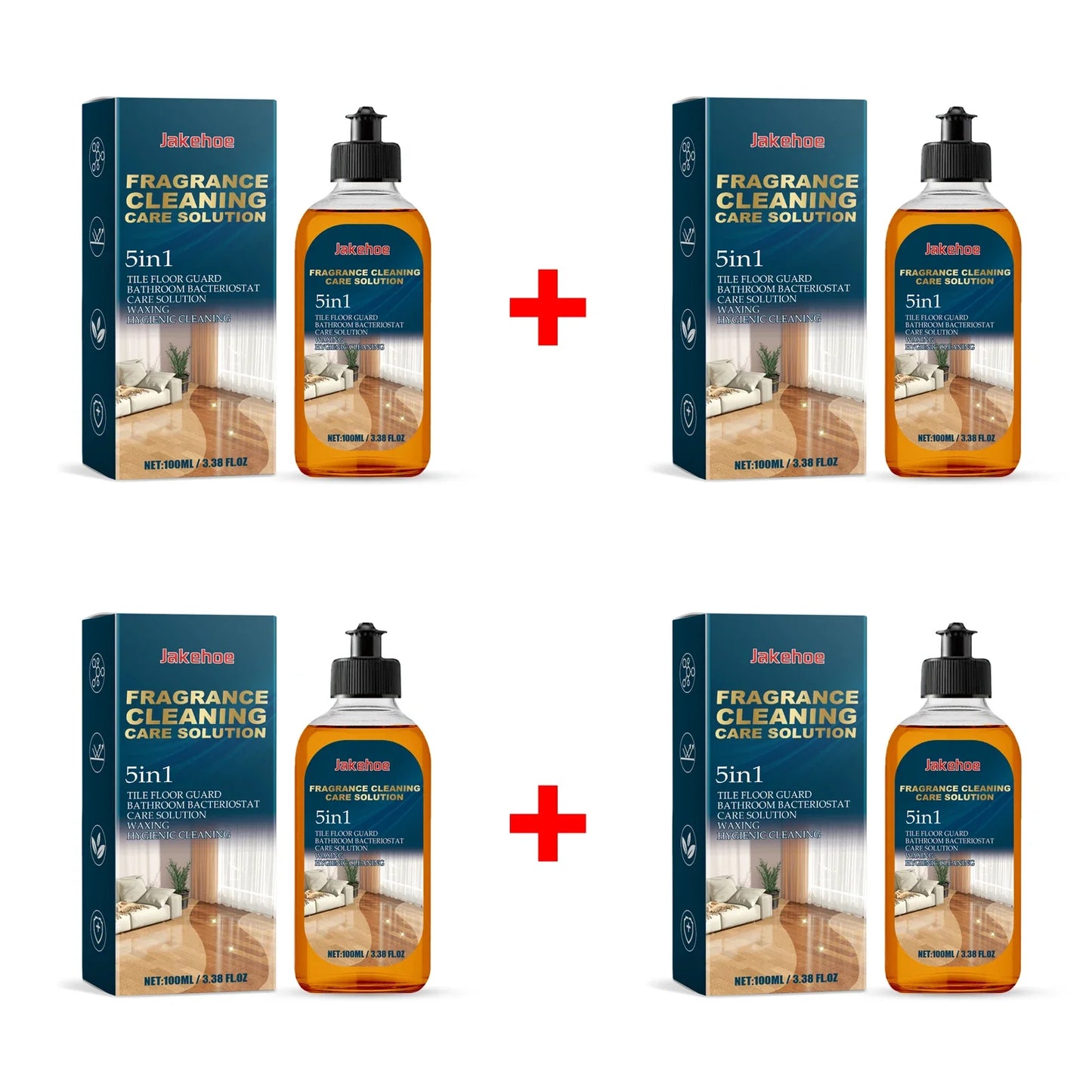Jakehoe Floor Cleaner – Polish, Deodorize & Shine 100ml
