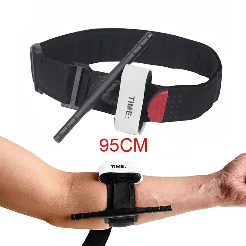 65cm/75cm/95cm Tourniquet Combat Medical Tourniquet Tactical Military Emergency With Pen First Aid Camping Equipment Peaceful Pleasures Health and Wellness 1pcs 95cm