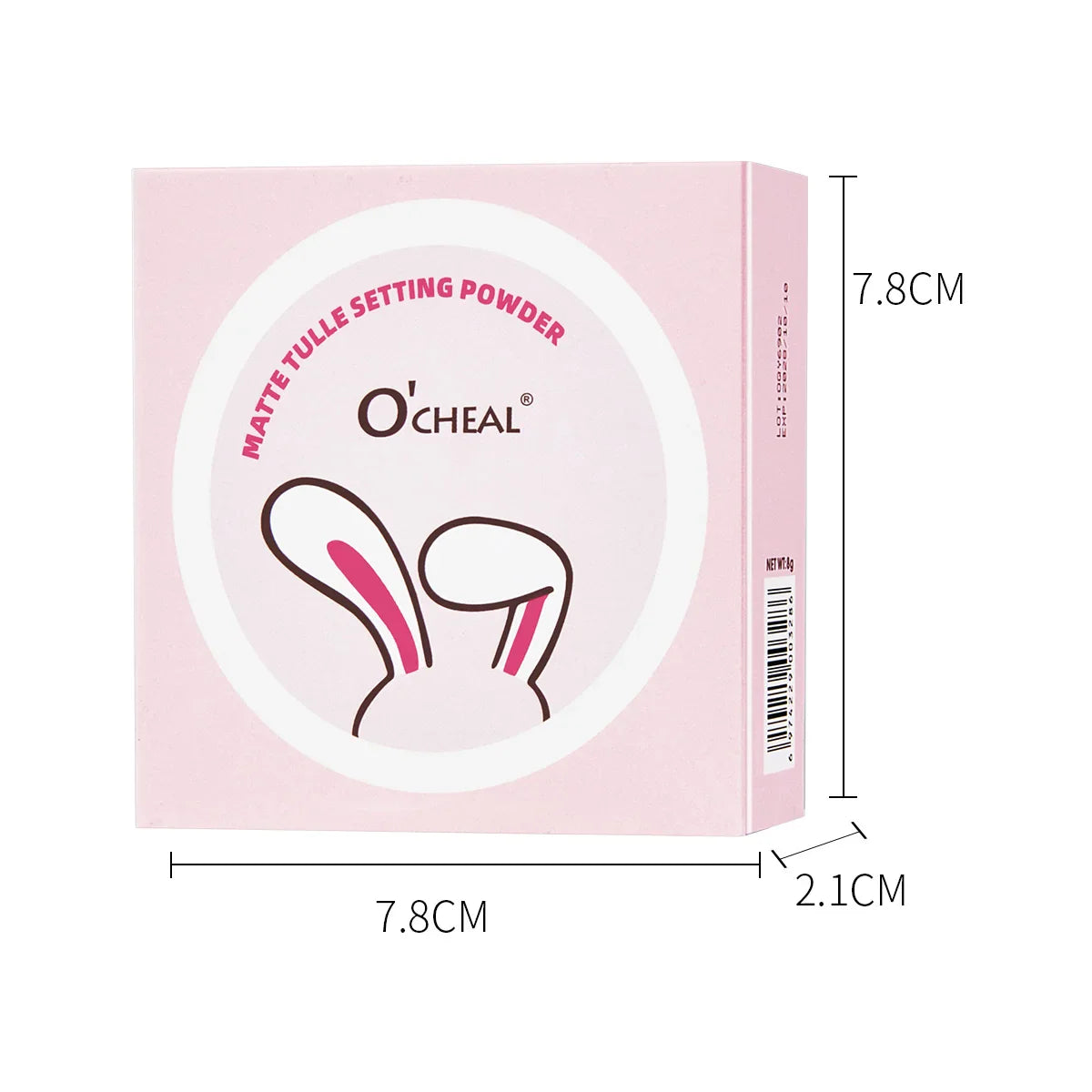 Matte Setting Powder – Waterproof, Oil Control, Natural Finish