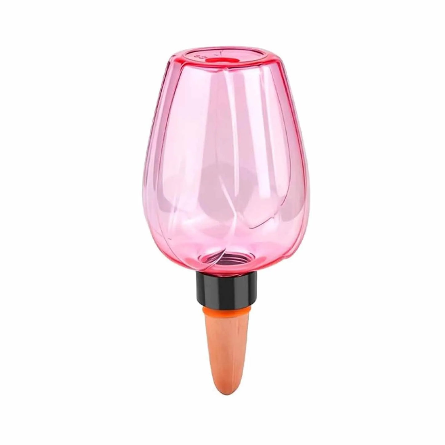 1/4pcs Plant Self Watering Globes Automatic Drip Irrigation System 350ml Plants Water Dispenser for Indoor Plants Balcony Garden Peaceful Pleasures Health and Wellness Pink