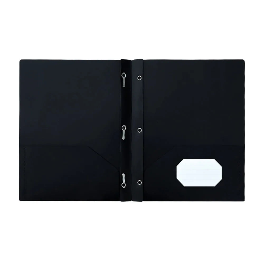 A4 Office Folder Tadpole Clip Double Mouth File Bag Archive Contract