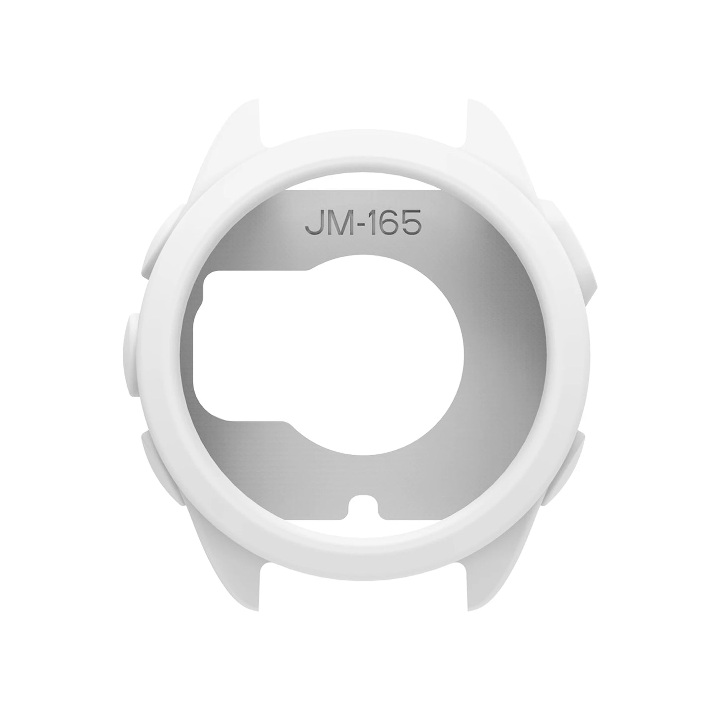 Silicone Case Cover & Screen Protector – Garmin Forerunner 165 Peaceful Pleasures Health and Wellness WHITE