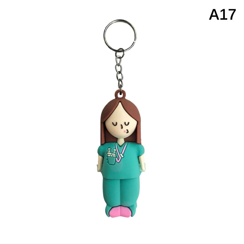 Paw Print Ampoule Bottle Opener Keychain for Nurses & Doctors Medical Keychain Tool Peaceful Pleasures Health and Wellness A17