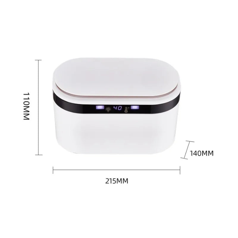 Portable USB Baby Wipes Warmer | 5-Level Temp & Night Light