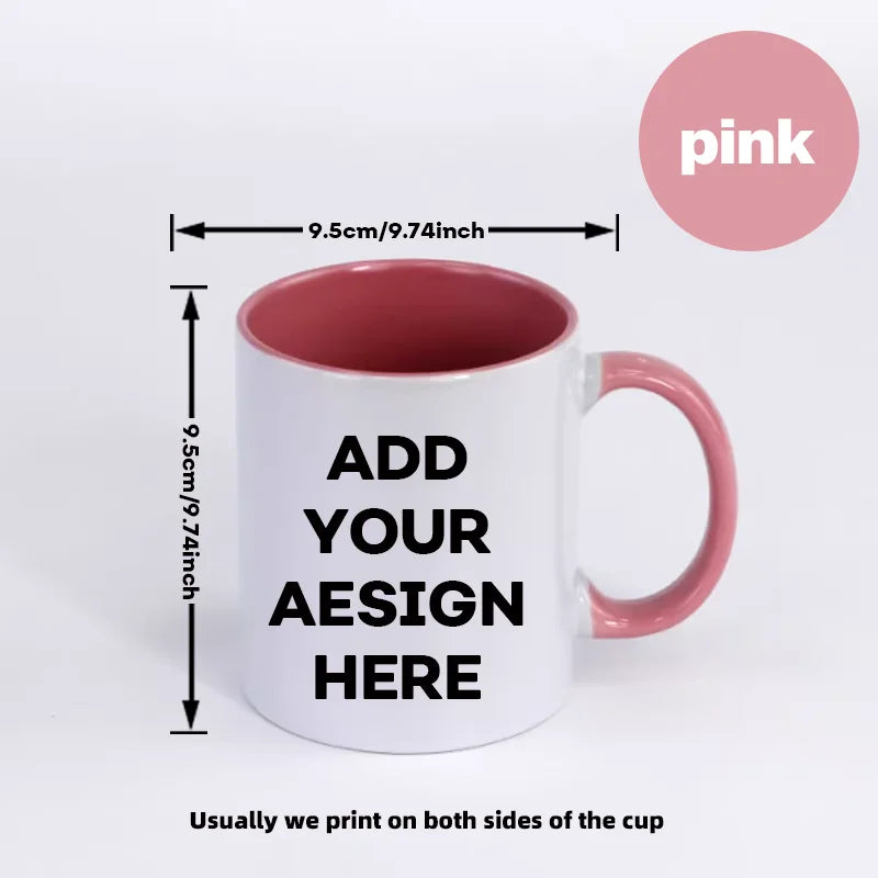 Custom Photo & Text Coffee Mug – Personalized Gift