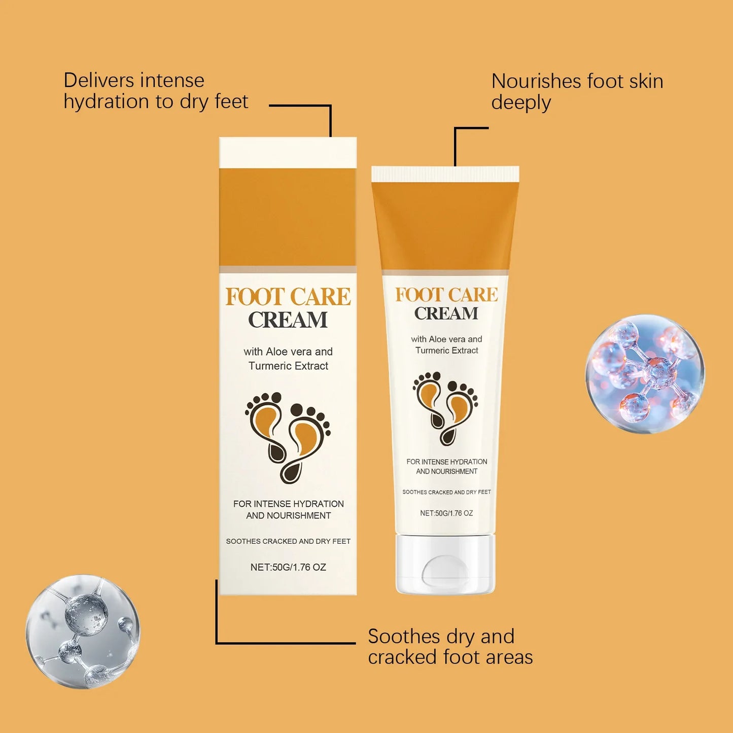 Moisturizing Foot Cream – Heel Repair, Callus & Dry Skin Balm