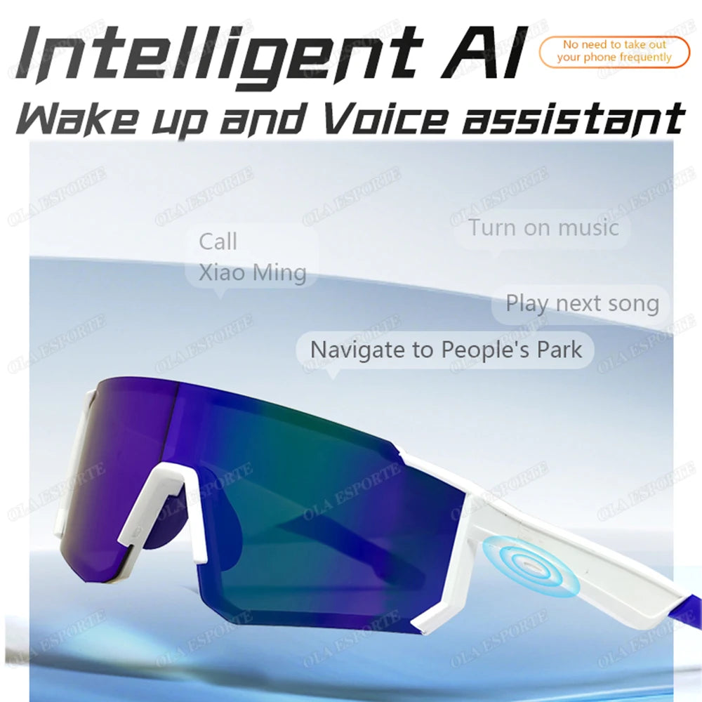 Smart Bluetooth Sunglasses | UV400, Calls & Audio | Ola Esporte
