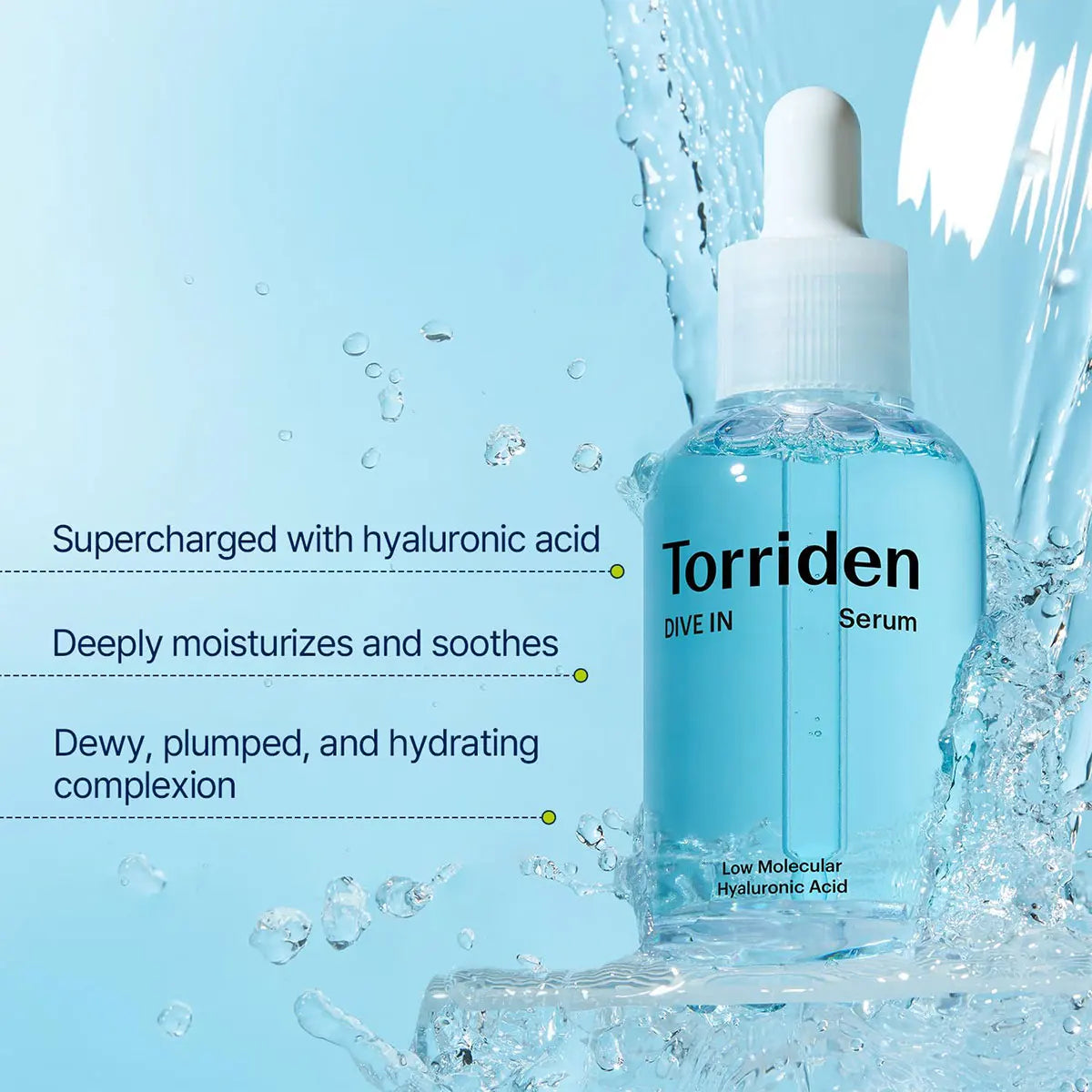 Torriden DIVE-IN Hyaluronic Acid Serum 50ml | Korean Skincare