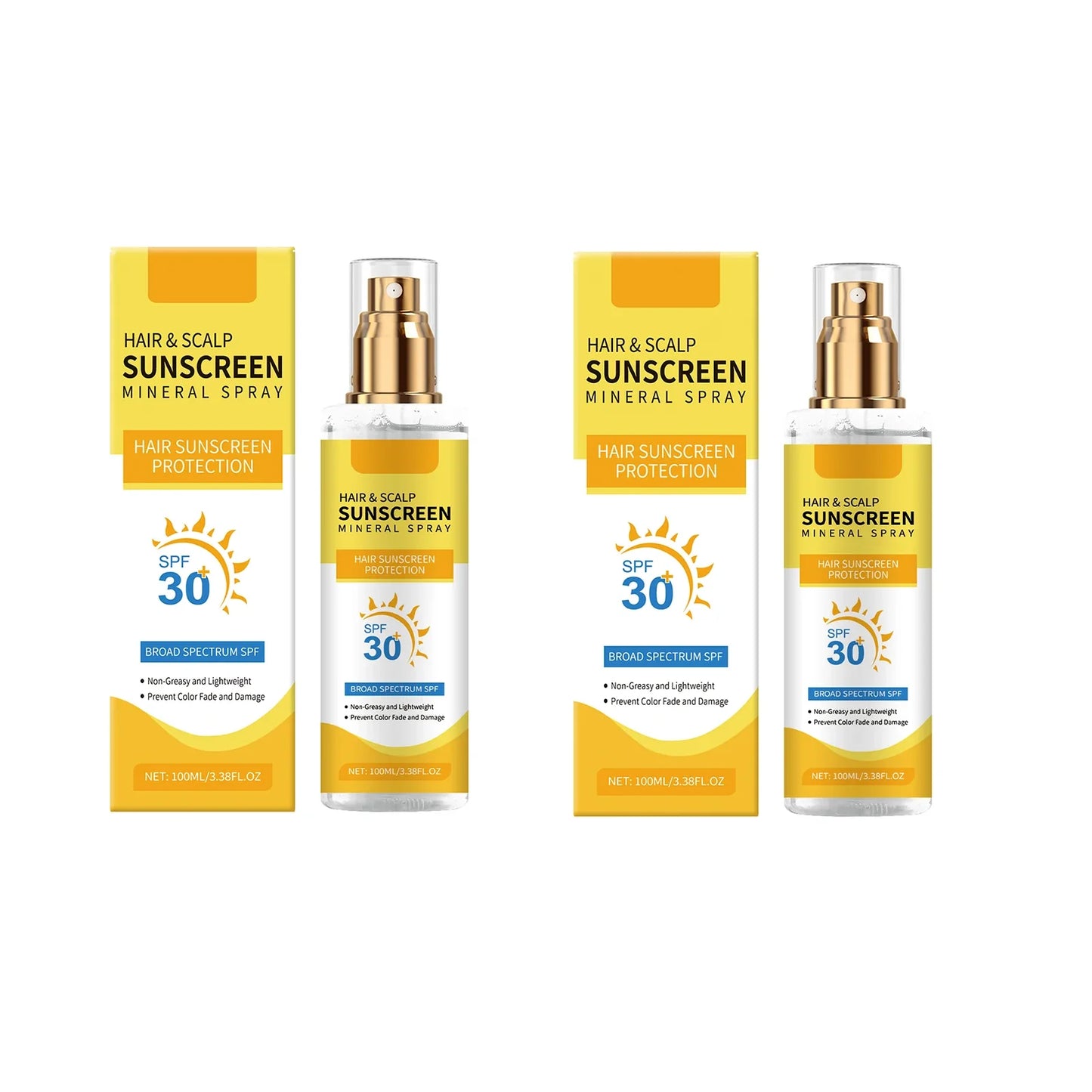 100ml Scalp Protection Spray – UV Defense & Color Lock
