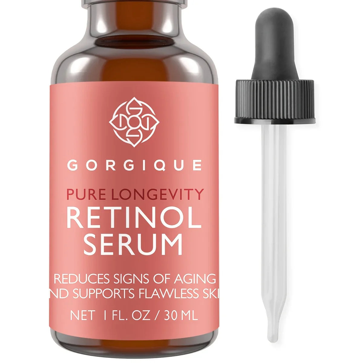 GORGIQUE Retinol Face Serum – Witch Hazel, Ginseng & Myrtle Oil