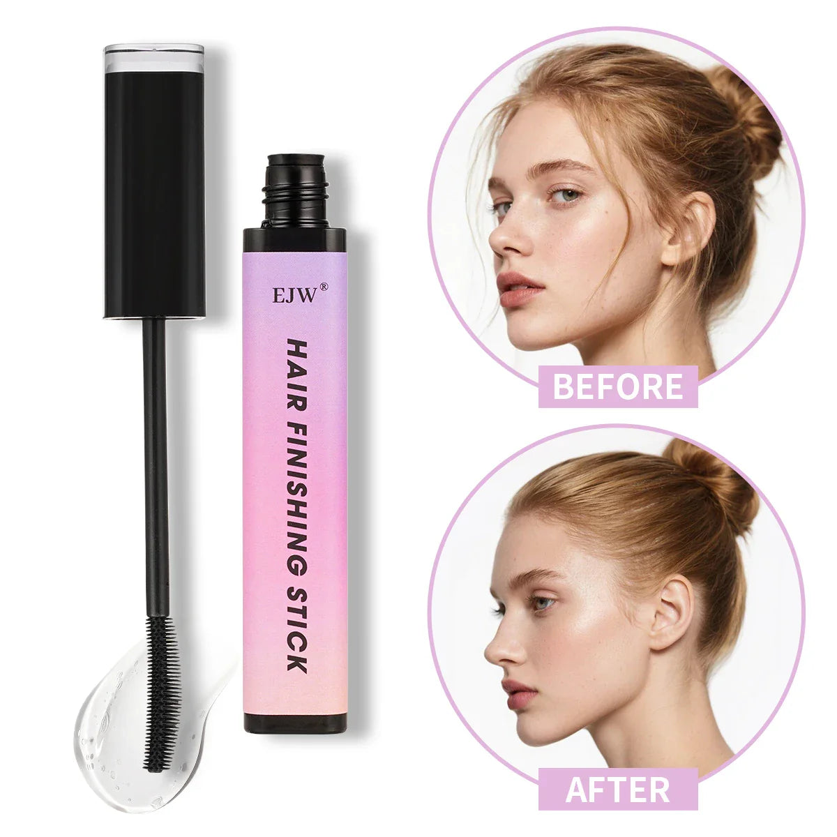 Non-Greasy Hair Wax Stick – Tames Flyaways & Frizz