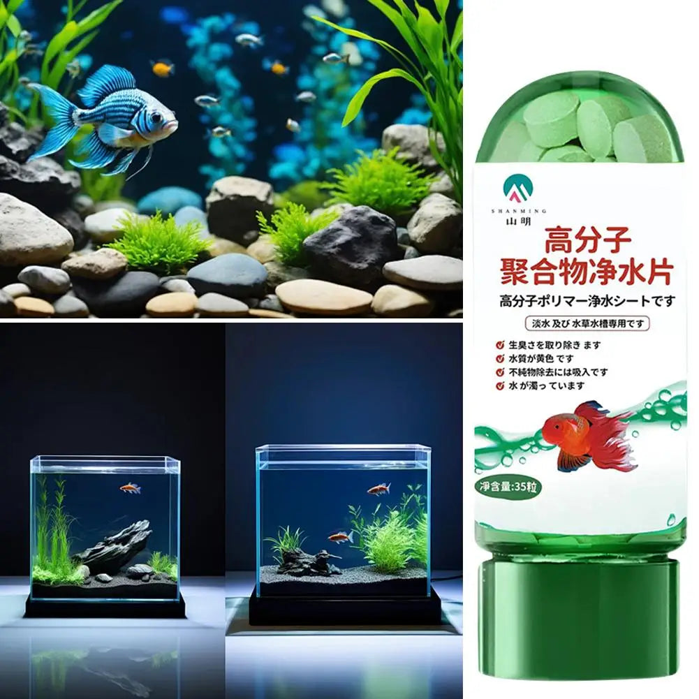 Water Purification Tablets for Aquarium Fish Cleaning Peaceful Pleasures Health and Wellness
