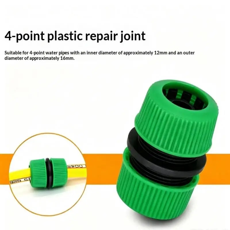 5-Pack Quick Connect Garden Hose Fittings & Drip Irrigation Adapter