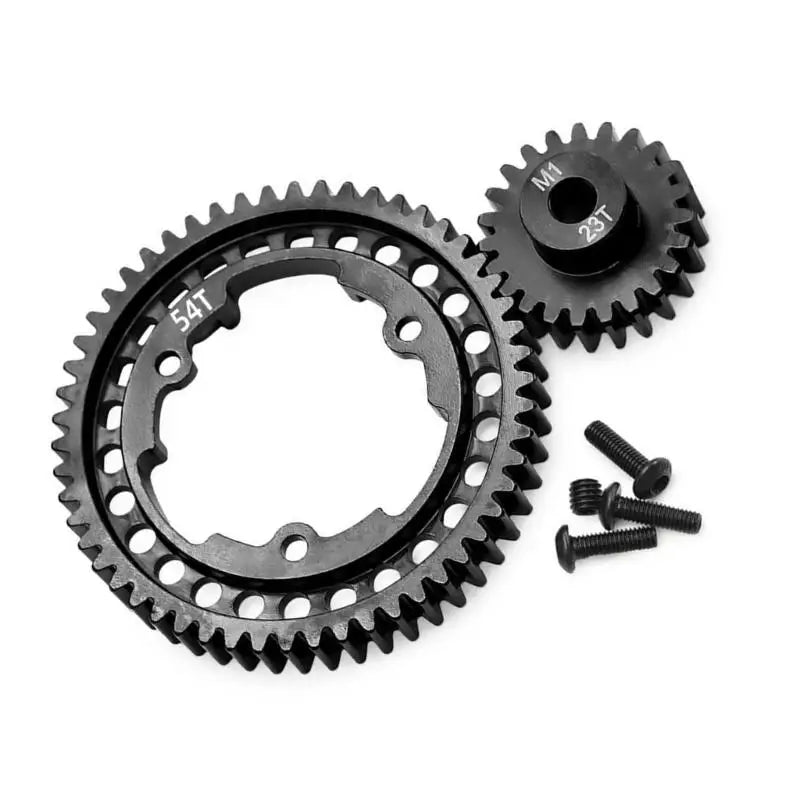 RC Car Alloy Upgrade Gear Set | 46T 50T 52T 54T + 23T Pinion