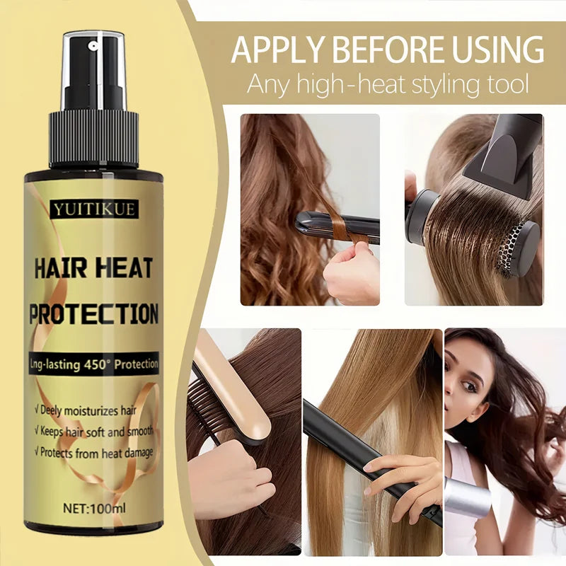 YUITIKUE Hair Oil deeply moisturizes hair, making it soft and smooth, and protects it from heat damage. Peaceful Pleasures Health and Wellness