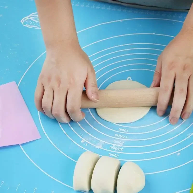 Silicone Pastry Mat Non-Stick Baking Dough Rolling Mat 45×60cm