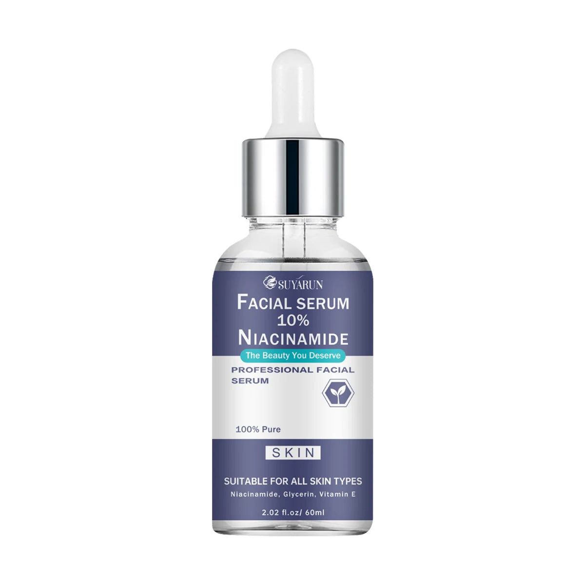 SUYARUN Premium Niacinamide Face Serum - Brightening & Moisturizing, Anti-Aging, Pore Minimizer & Oil Control for All Skin Types Peaceful Pleasures Health and Wellness 60ml