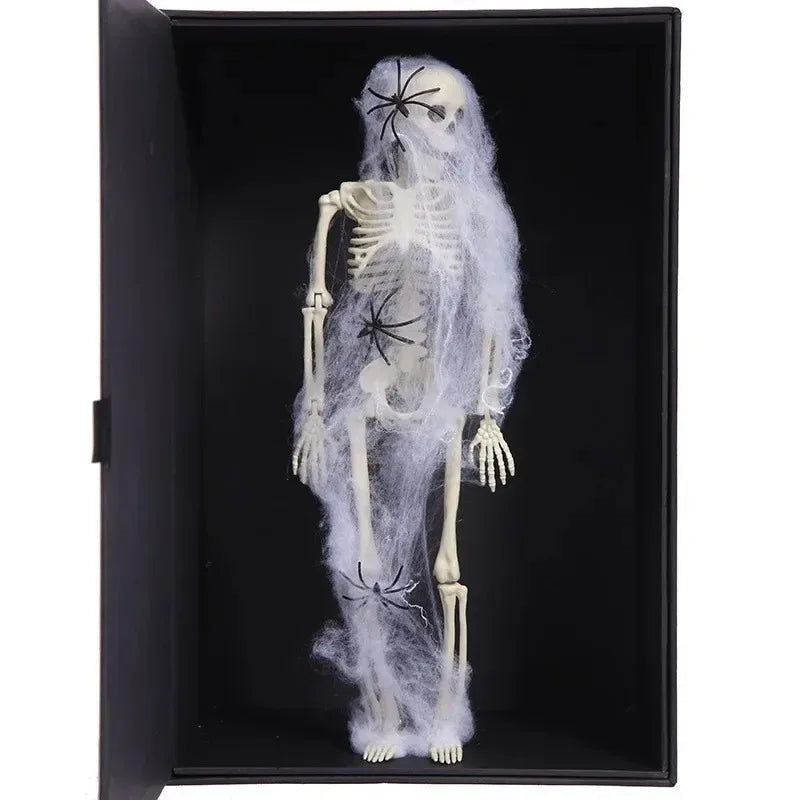 40cm Movable Skeleton Halloween Decoration – Hang or Stand