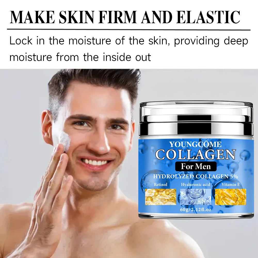 YOUNGCOME Men's Retinol Face & Neck Firming Cream | Daily Moisturizer