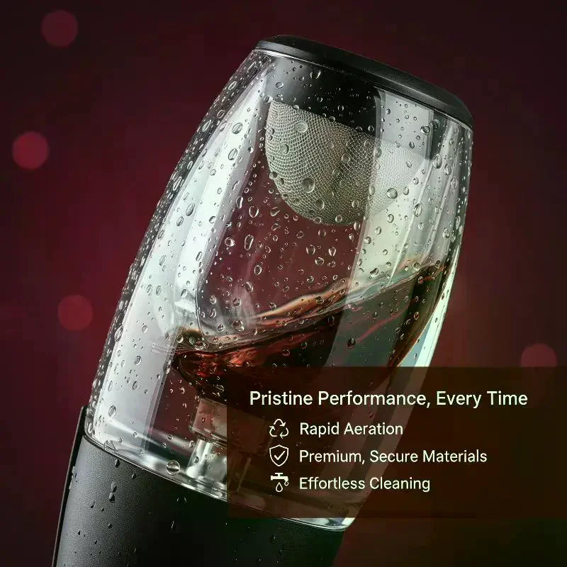 Wine Aerator Pourer & Decanter Set – BPA-Free Filter Dispenser